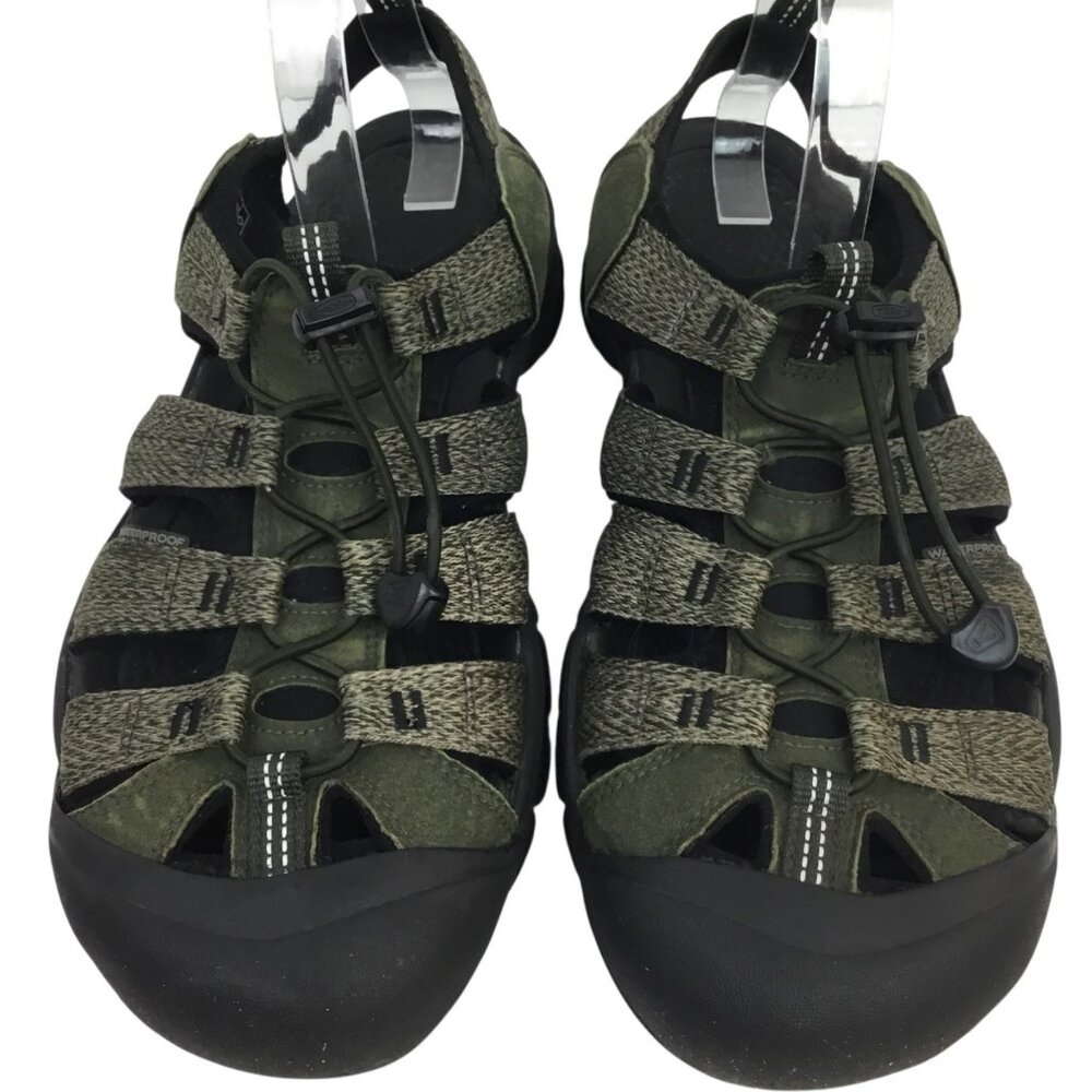 Keen Mens 11.5 Newport H2 Sandals Olive Green Washable Outdoor Hiking Shoes - Picture 2 of 11